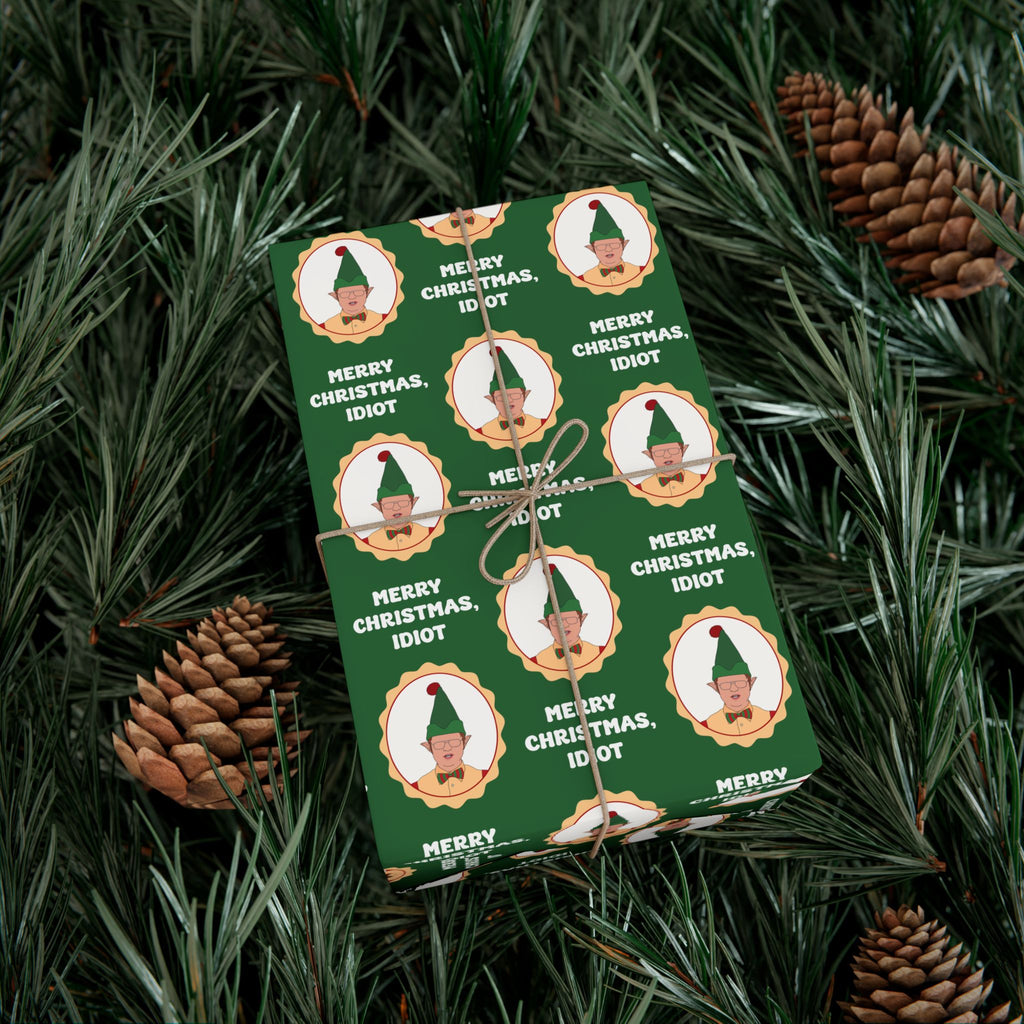 Dwight Schrute Elf Gift Wrap