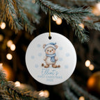 Baby Boy First Christmas Ornament