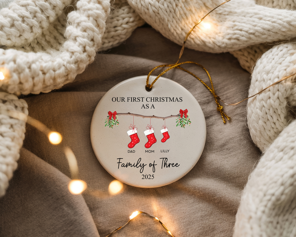 Family Members Christmas Ornament