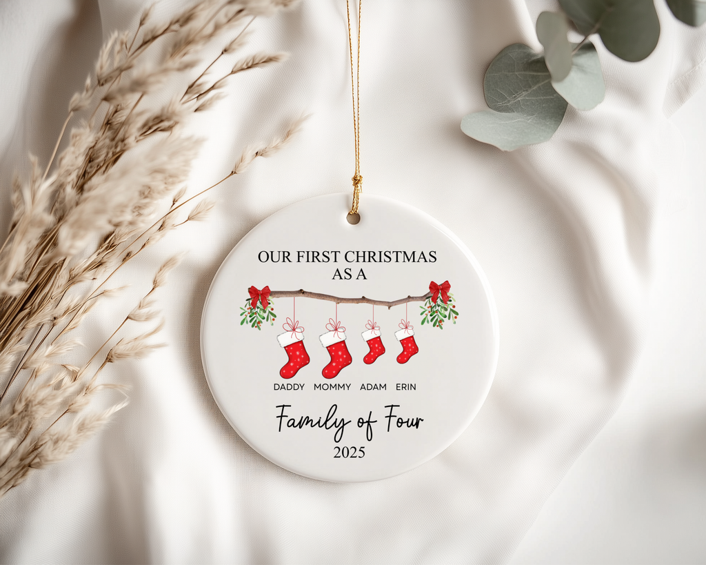 Family Members Christmas Ornament