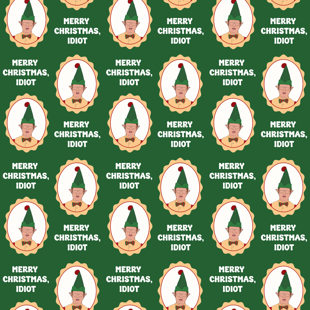 Dwight Schrute Elf Gift Wrap