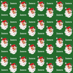 Vintage Santa Custom Gift Wrap